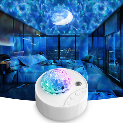 Moredig Galaxy Projector for Bedroom, 12 Colors LED Night Light