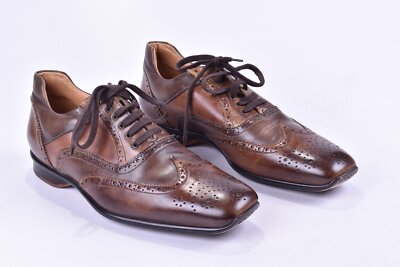 Trofeo Stefano Branchini Herren Halbschuhe Freizeitschuhe UK 8 Nr.23-Y 865