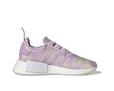 adidas gazelle silver green womens adidas Womens Nmd R1 Lace Up Sneakers White 10.5 Casual main image 1