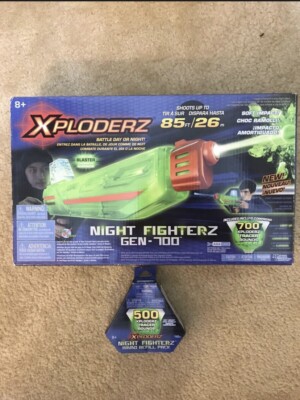 Xploderz Night Fighterz gen 700 & Refill 500-Pack