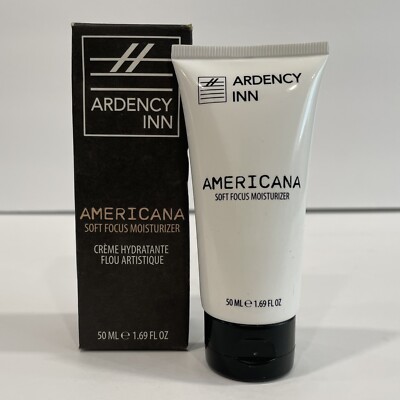Ardency Inn Americana Soft Focus Moisturizer 50mL 1.69 Fl Oz NEW In Box