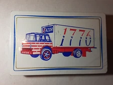 Rare Vintage Eazor Express Bicentennial Redislip Playing Cards Truck Advertising