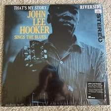 John Lee Hooker - That's My Story Vinyl Me Please VMP Gold White Low # 9/1000