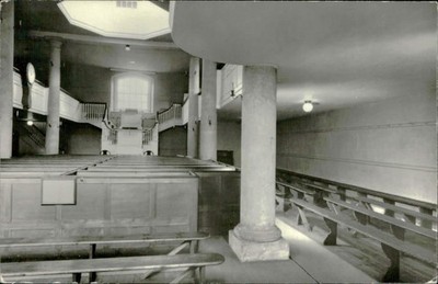 Postcard Postcard of John Wesley's Chapel, Bristol interior