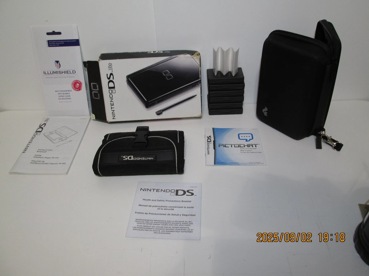 Nintendo DS Lite Video Game Accessory Bundles with Cases for sale