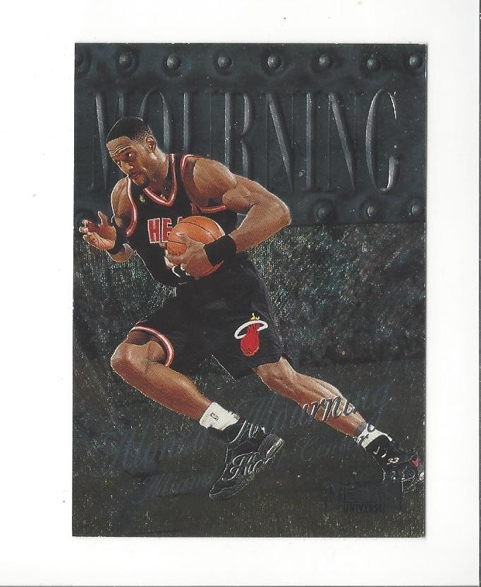 1998-99 Metal Universe #120 Alonzo Mourning Heat
