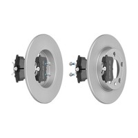 f.becker Bremsscheiben Ø239MM + BremsbelÄGe Hinten FÜR VW Golf IV Audi TT Skoda