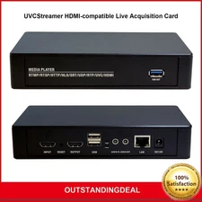 UVCStreamer HDMI-compatible Live Acquisition Card USB Video Acquisition Card