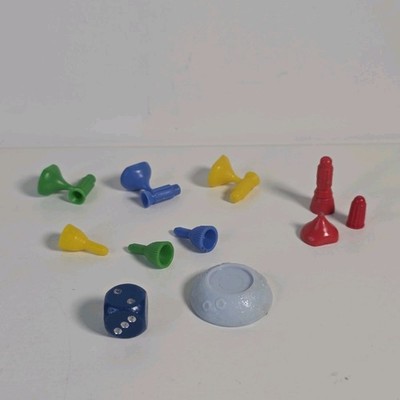 BLAST OFF Space Game 1969 Waddingtons Replacement Capsule Satellite Pieces Parts