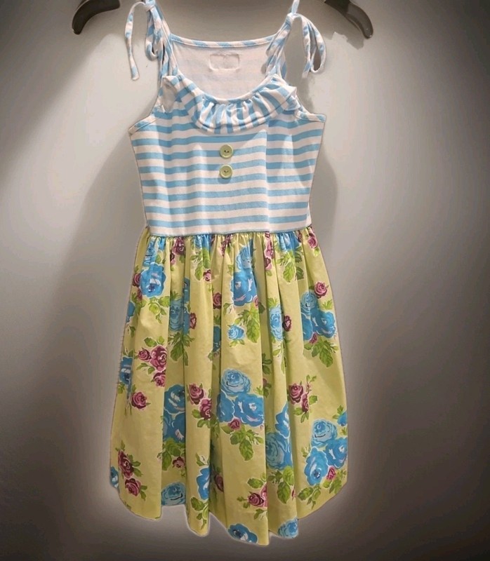 Eleanor Rose Girls Ruffle Dress