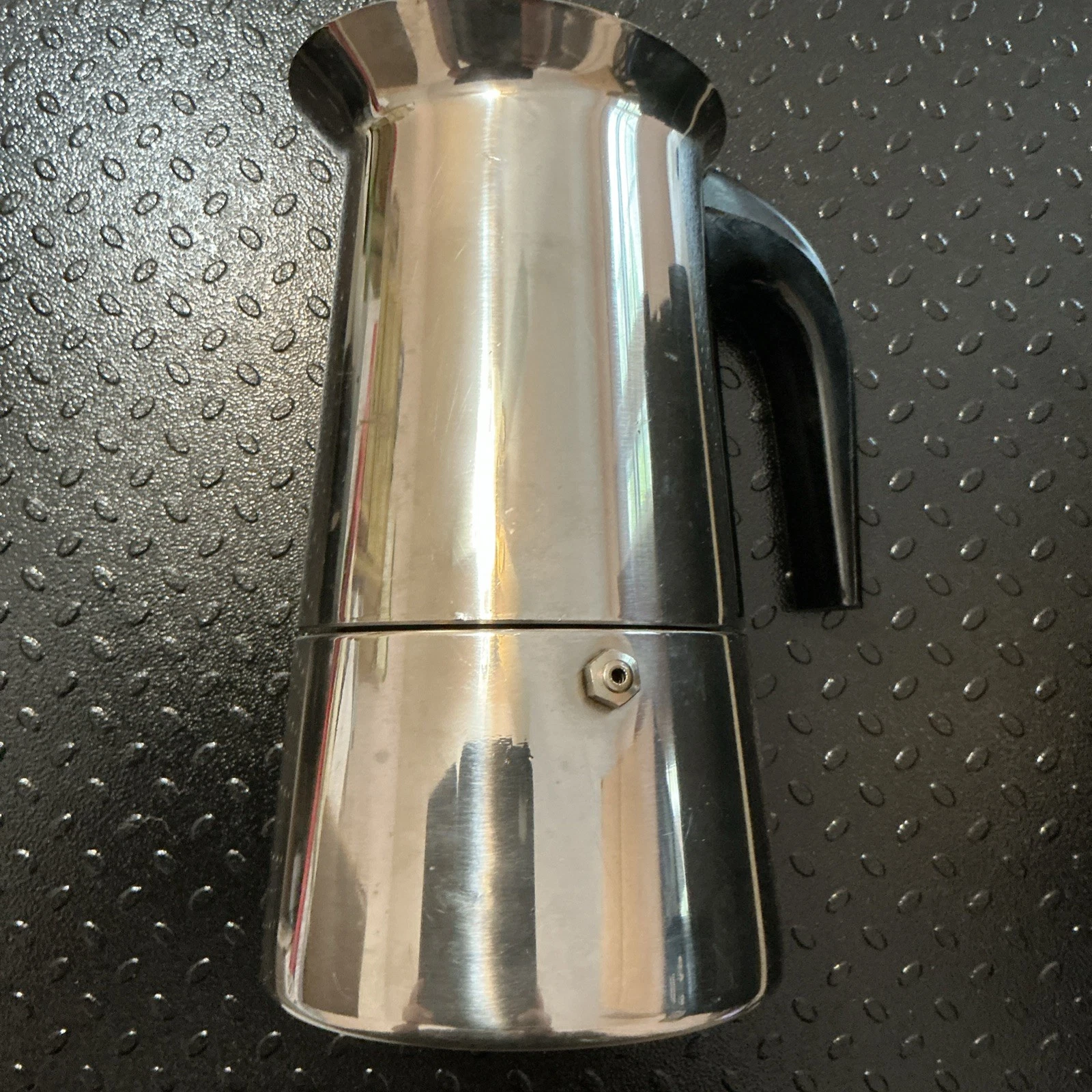VINTAGE INOX MUSA Stovetop Espresso Coffee Maker, 18/10 Stainless