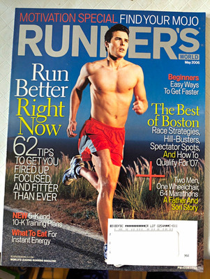 Runner's World Magazine May 2006 Motivation Special ''Find Your Mojo'' Illustrated