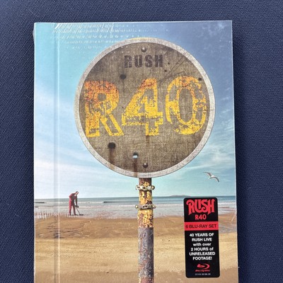 Rush R40 BLU-RAY LIVE Set 2 HOURS of UNRELEASED FOOTAGE New Sealed