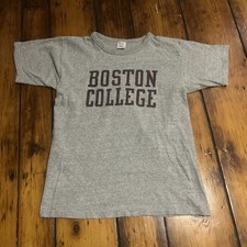 Vintage Champion 80s Boston College T Shirt Tagged Champion M Made In USA