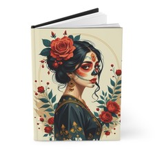 Matte Journal for Women   Lined Hardcover Notebook  Gift for Her