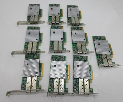 9x SolarFlare S7120 SFP+ Dual-Port 10GbE PCIe 3.0 Onload PTP Server I/O Adapter