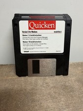 Quicken Version 5 For Windows 95 Intuit, 1996 3.5" Floppy - Fast Ship