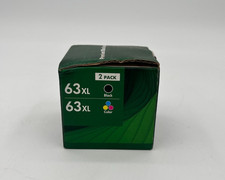 Premium Office Supplies 2 Pack 63XL Black  63XL Color