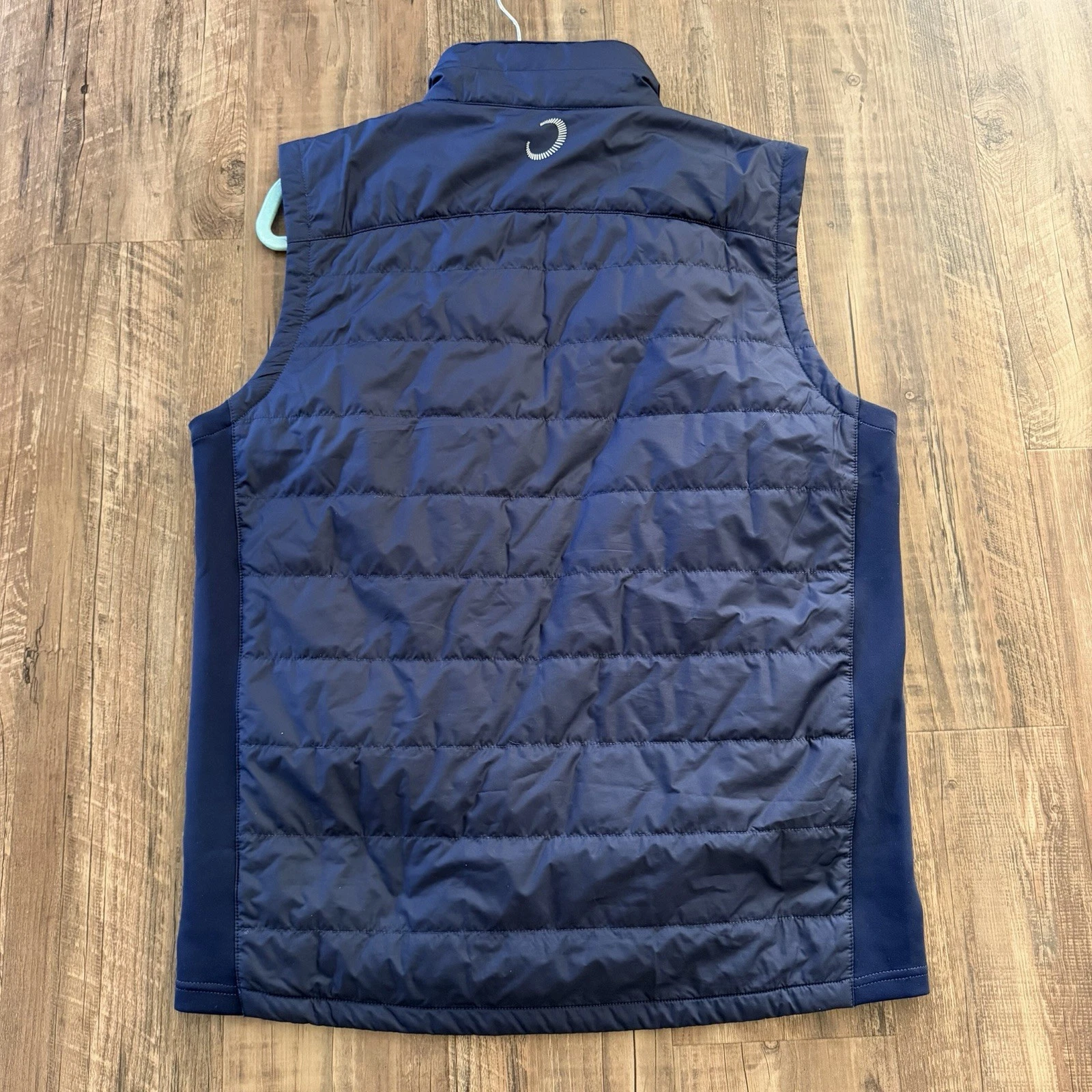 Zero Restriction Golf Vest Z625 Primaloft Navy Men's Medium Casual Fall Pockets image 2