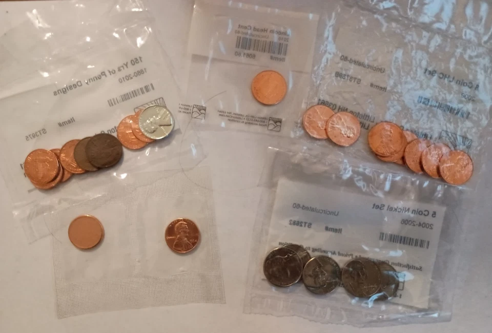 uncirculated coin set lot sealed -- lot of 5 - Image 2 of 2