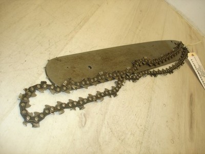 John Deere 50v 16'' bar and chain READ DESCRIPTION     chainsaw part only bin 206