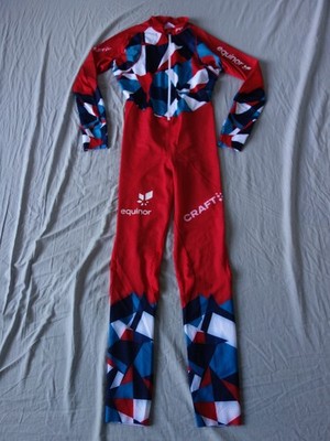 craft womens stratum sew racesuit 1 piece skinsuit ski suit cross country M