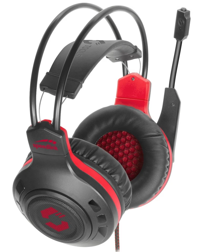 Speedlink CELSOR Gaming Headset Gamer Kopfhörer Mikrofon Chat 3,5mm PC Notebook - Bild 3 von 4