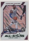 2017 Panini Donruss Basketball Green Flood LeBron James #15
