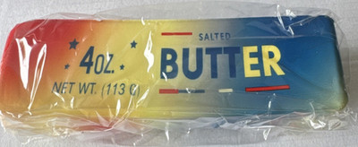 Multicolor Salted Butter Squeezable Squeeze Ball Stress Reliever Toy, 4 oz