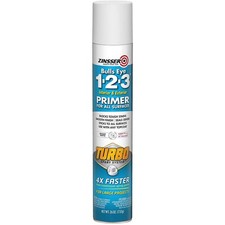 26 oz Zinsser 343746 White Bulls Eye 1-2-3 Interior and Exterior Primer Turbo... 1.08 per fl oz