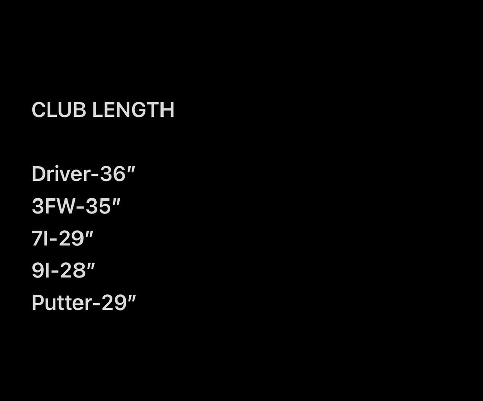 FILA J-100 Oversized Jr Golf Club Set Driver 7I 9I Pro Series Putter Right Hand￼ - Image 2 of 4