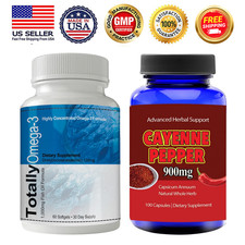 Omega- 3 Fish Oil 1000mg Heart Supplement and...