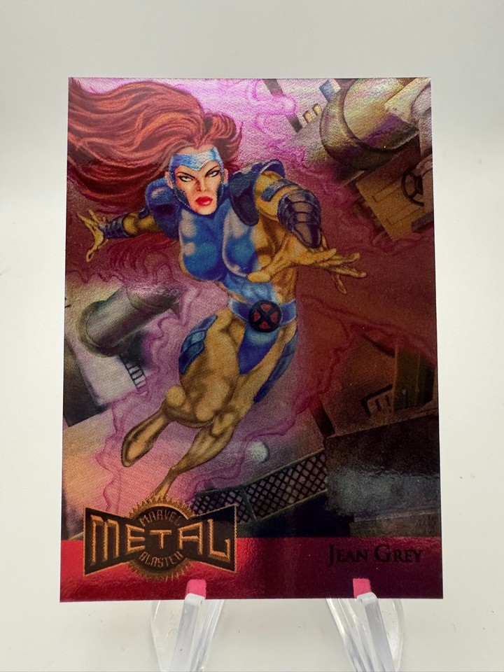 Marvel Metal Trading Cards 1995 Marvel Metal Silver Flashers