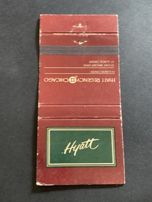 Matchbook Cover - Hyatt Regency Chicago Illinois