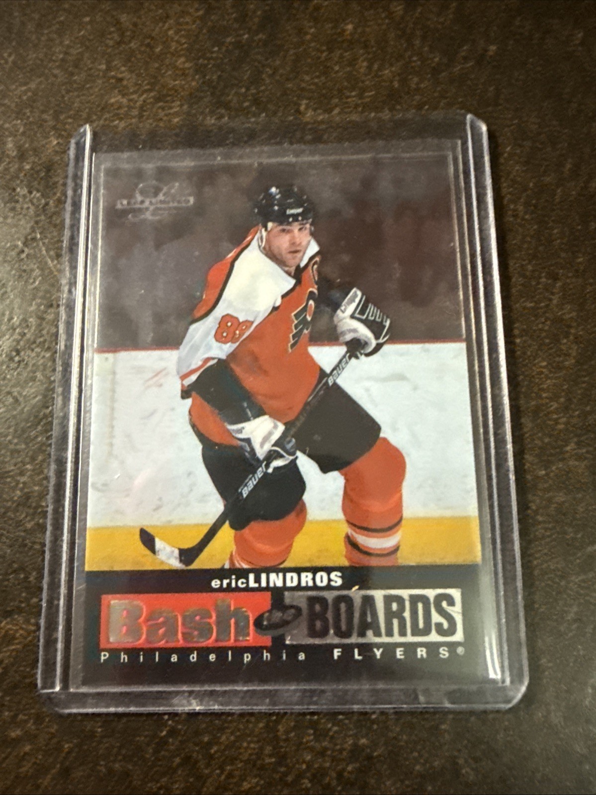 Eric Lindros 1996-97 Leaf Limited Bash The Boards  /3500 Flyers