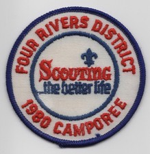 Patch Camporee 1980 Four Rivers District BSA ...
