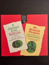 A Christmas Carol & Mr Pickwick's Christmas  CD  -- Very Good -- Ships Free!