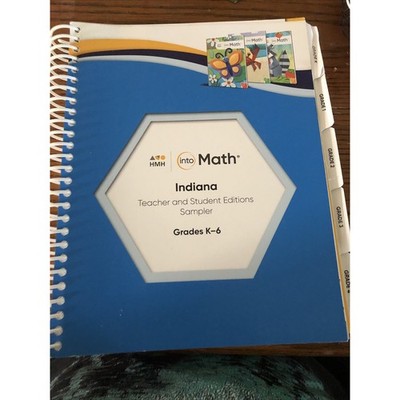 HMH Into Math Grade K-6 Entire Set of Teacher Edition Indiana Homeschooling