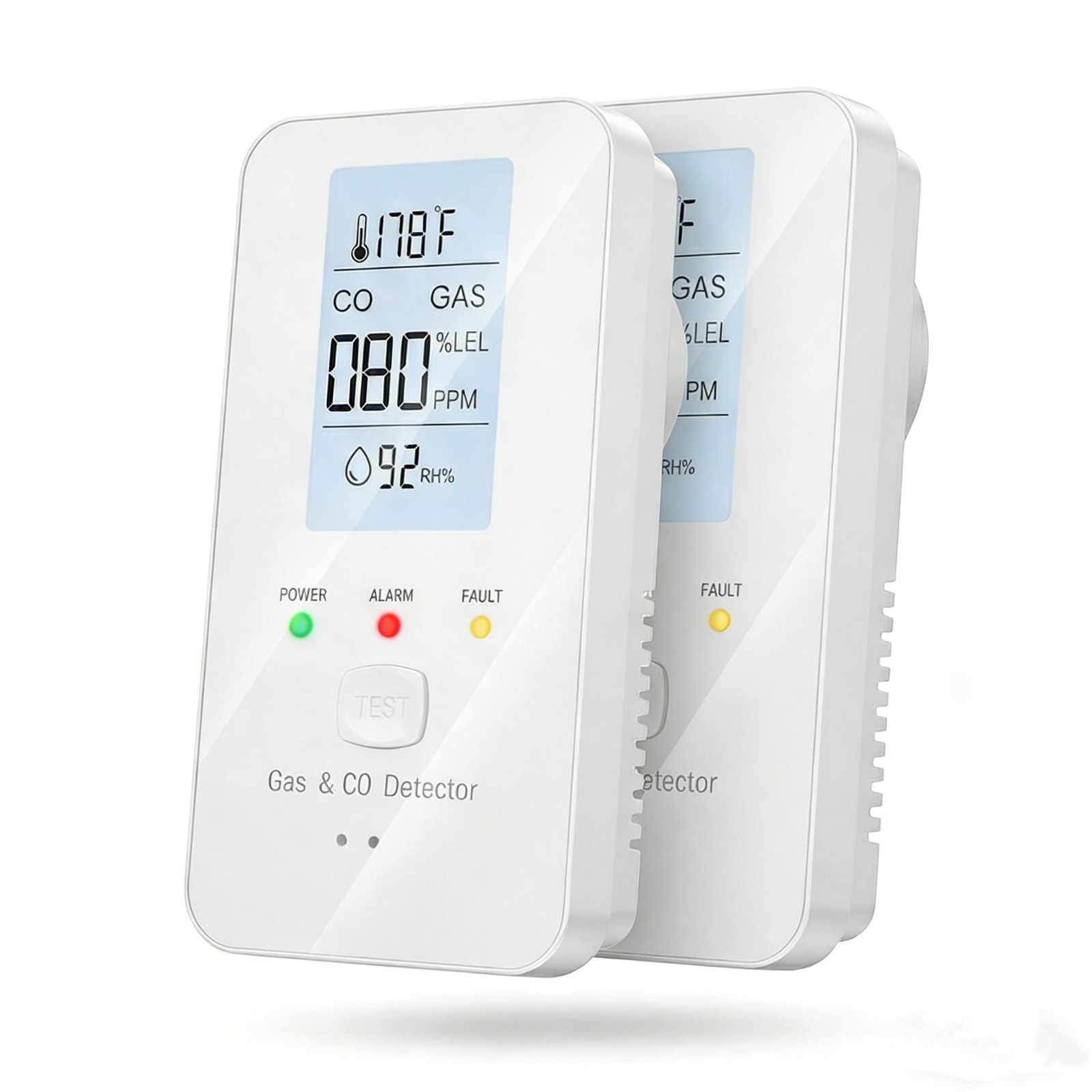 Steadfast Haven 4-in-1 Detector with HD Screen, Home, Apartment, Hotel