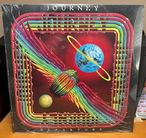 JOURNEY-  DEPARTURE -1980 USA 1st PRESS LP NO CUTOUTS OUT OF PRINT -SEALED