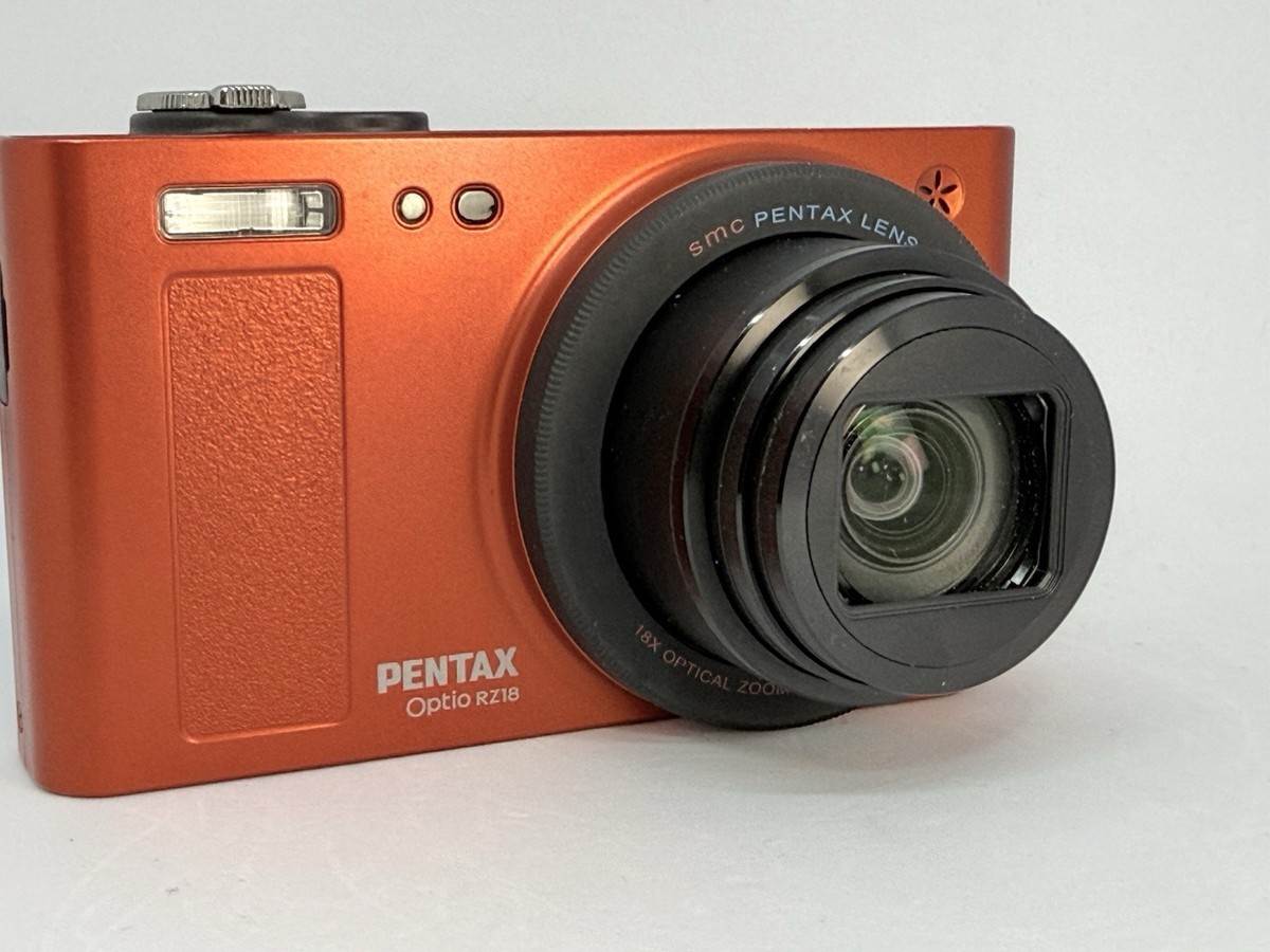 PENTAX Optio RZ18 16.0MP optical 18x Zoom Metallic Orange