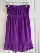 Girl  s OP Vibrant Purple Beach Coverup Size Medium 7-9