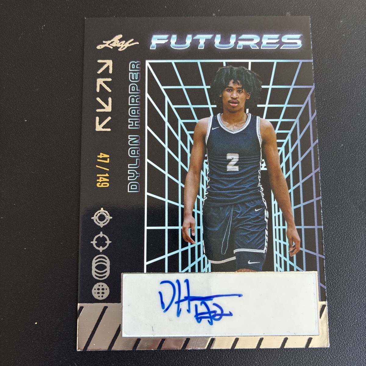 Dylan Harper auto Dylan Harper Auto AUTOGRAPH ROOKIES ROOKIE