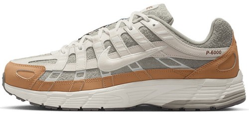 Nike P-6000 Year of the Horse IQ1120 311 Size 8 Men Mesh Runner White Tan Grey Nike P-6000 Year of the Horse IQ1120 311 Size 8 Men Mesh  main image 4