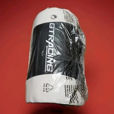 GT Racing Gaming Chair Lumbar Back Rest and Head Rest Pillows Black/white, New