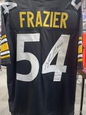 Zach Frazier Signed Black Pittsburgh Steelers Custom Jersey JSA 087 (L)