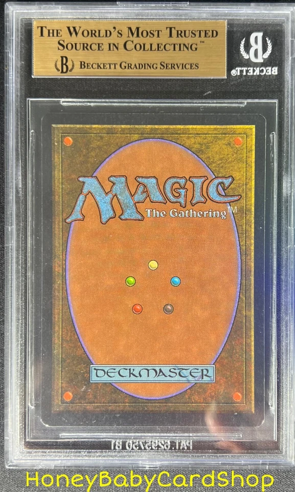 MTG Unlimited Edition 1993 Swamp (A) BGS 9.5Q (TRUE QUAD) GEM MINT 93/94 - Image 2 of 4