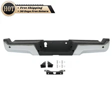 Silscvtt Rear Step Bumper Assembly W/ Park For Ford F-250 F-350 Super Duty 17-19