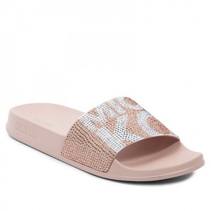 michael kors pink slides