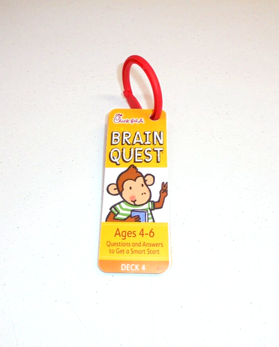 Juguete educativo Chick Fil A Toy Brain Quest edades 4-6 - Imagen 1 de 4